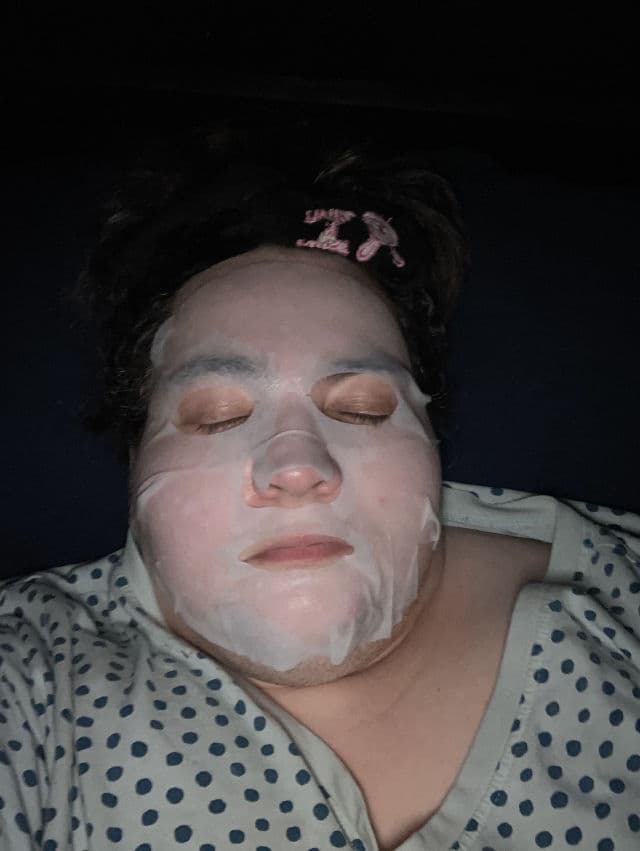FaceTory Everyday Pearl Brightening Mask review photo by Grinnoir