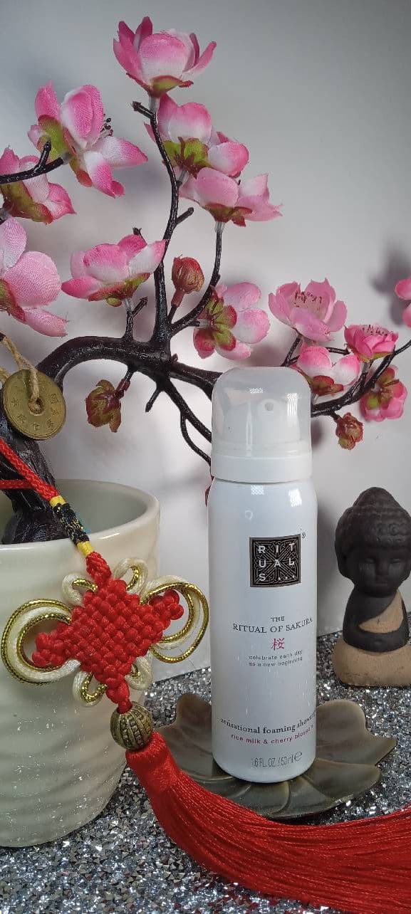 Rituals The Ritual of Sakura Foaming Shower Gel review photo by ShebaLove