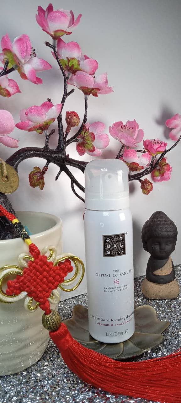 Rituals The Ritual of Sakura Foaming Shower Gel review photo by ShebaLove
