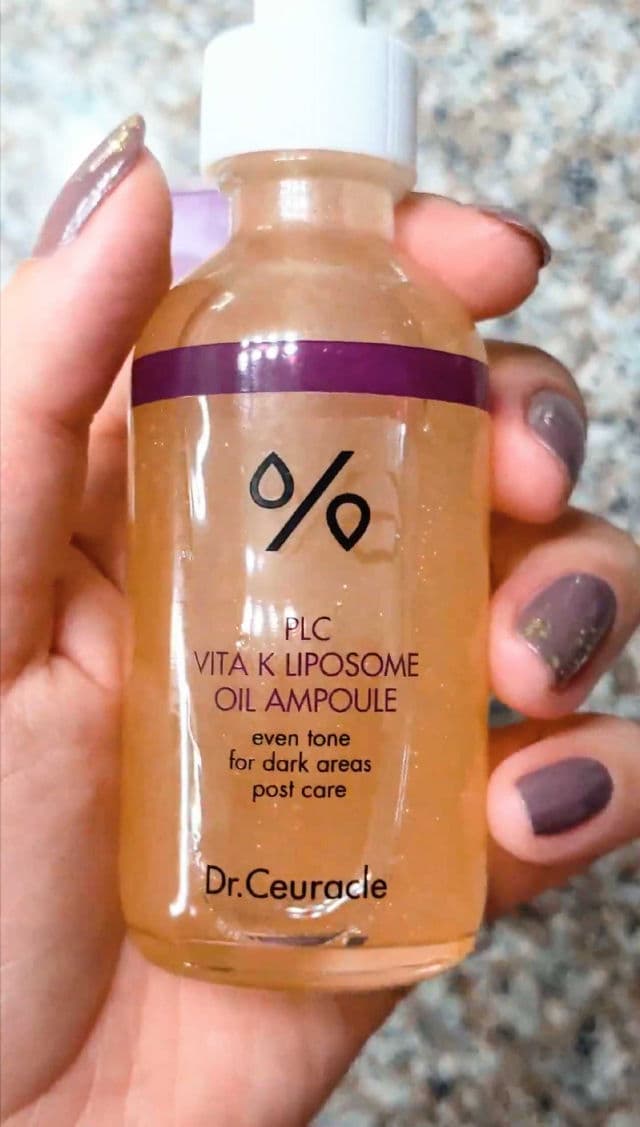 Dr. Ceuracle PLC Vita K Liposome Oil Ampoule review photo by yepmanythings