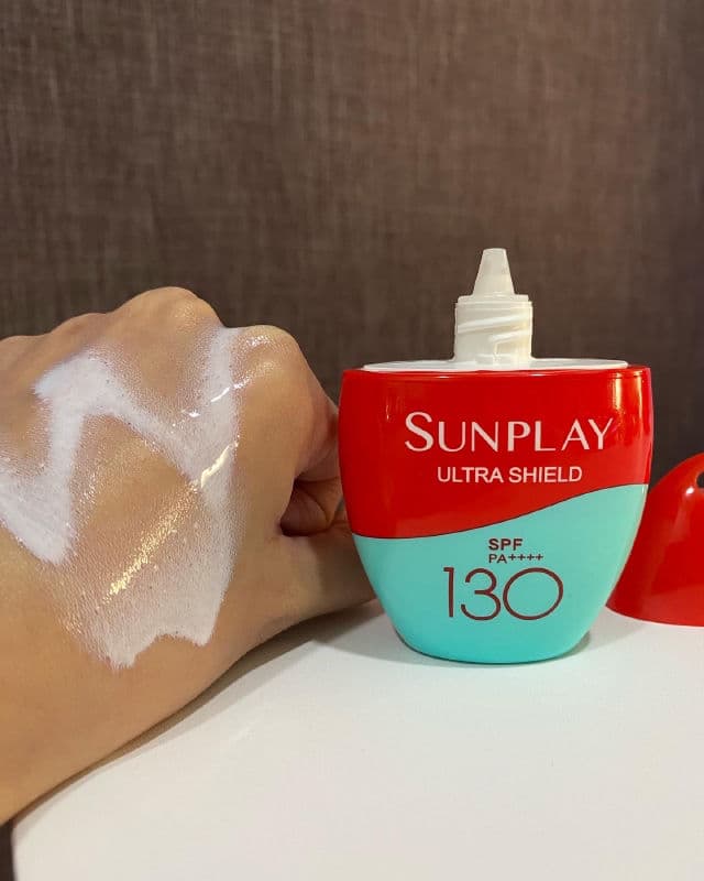 Sunplay Ultra Shield SPF130 review photo by skinmonster