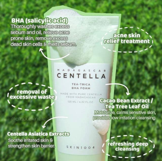 SKIN1004 Madagascar Centella Tea-Trica BHA Foam review photo by Shaayrab