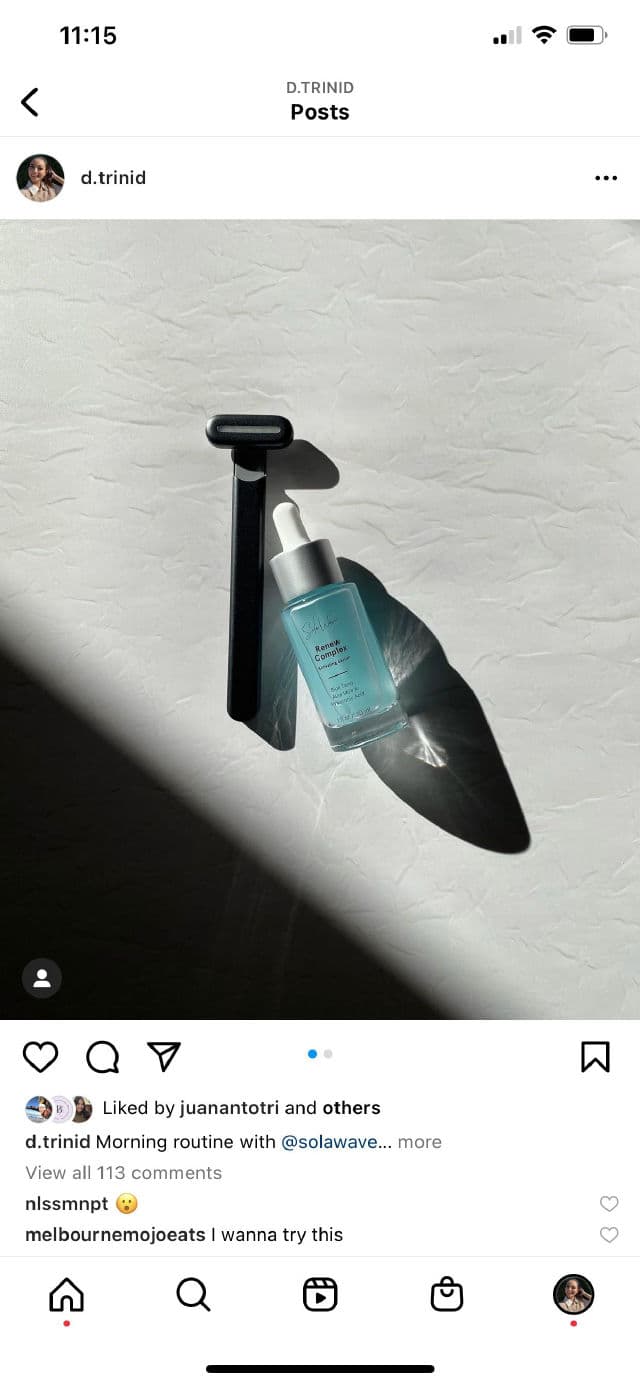 SolaWave Renew Complex Conductive Serum review photo by donnatrinidad