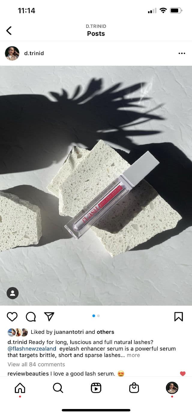 fLASH Eyelash Serum review photo by donnatrinidad