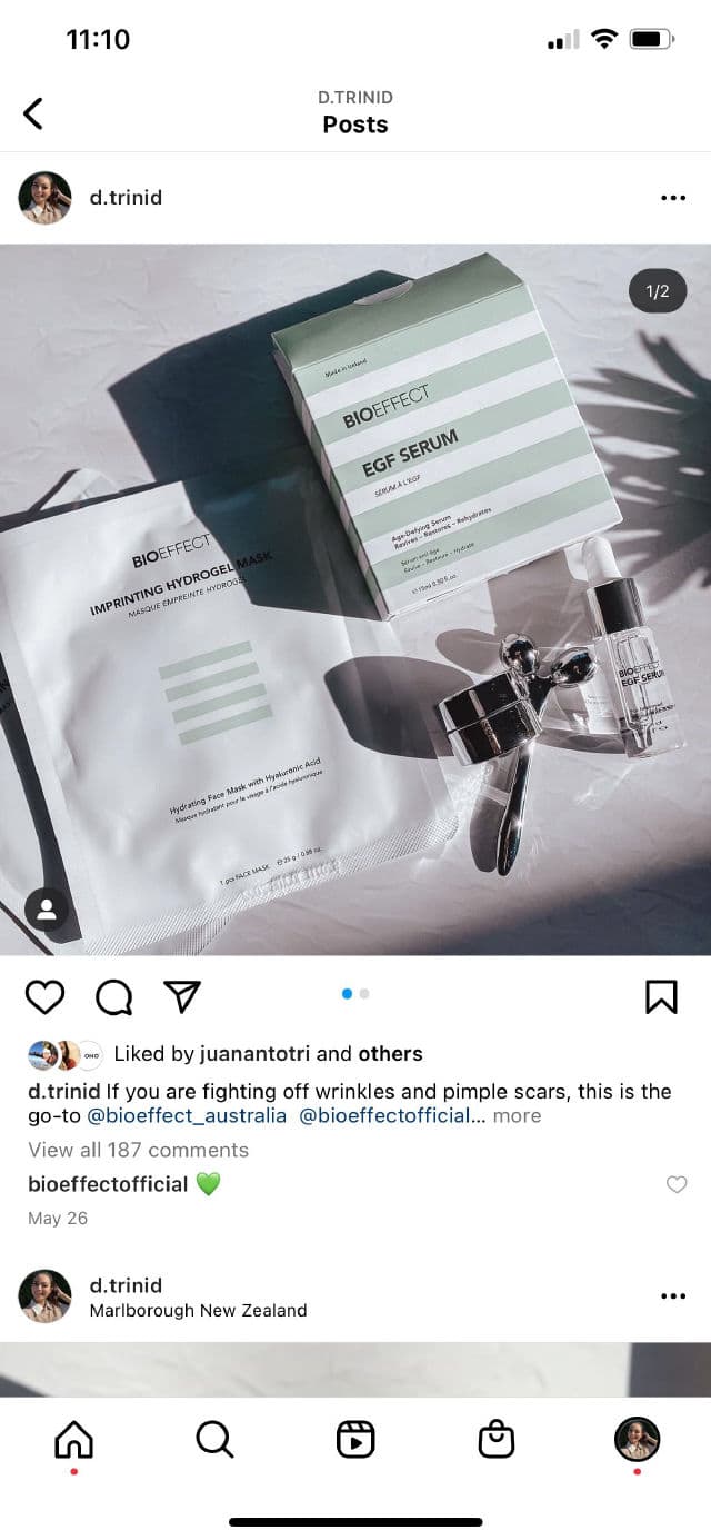 Bioeffect EGF Serum review photo by donnatrinidad