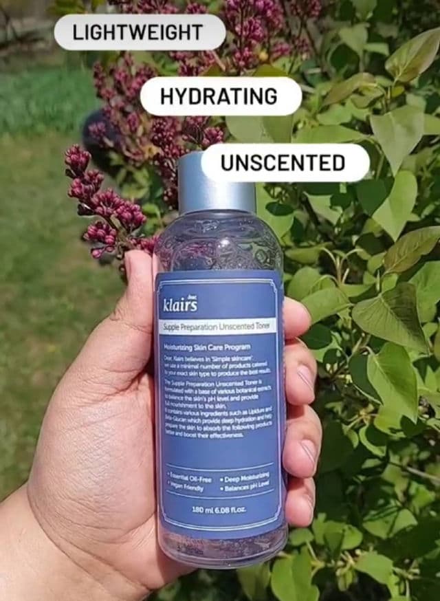 Supple Preparation Unscented Toner product review