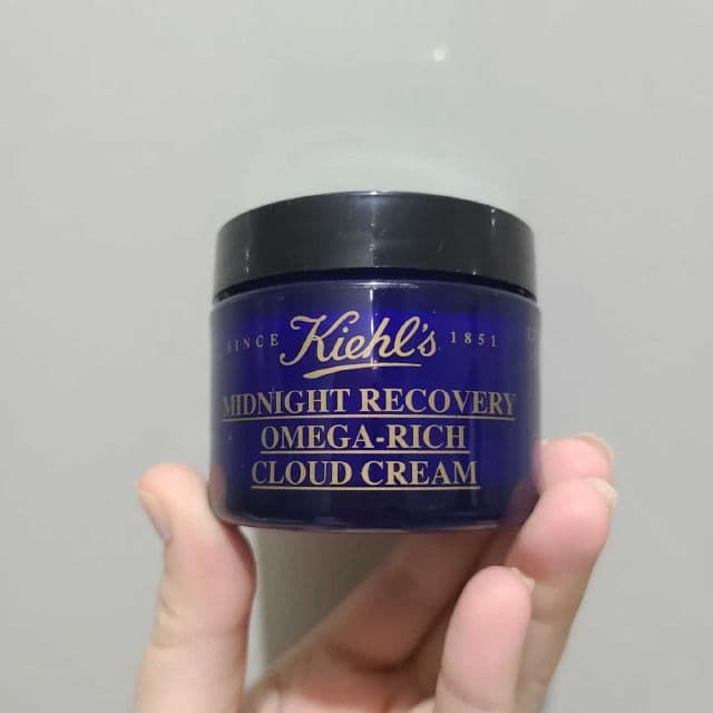 Kiehl's Midnight Recovery Omega Rich Botanical Night Cream review photo by DearFaceAholic