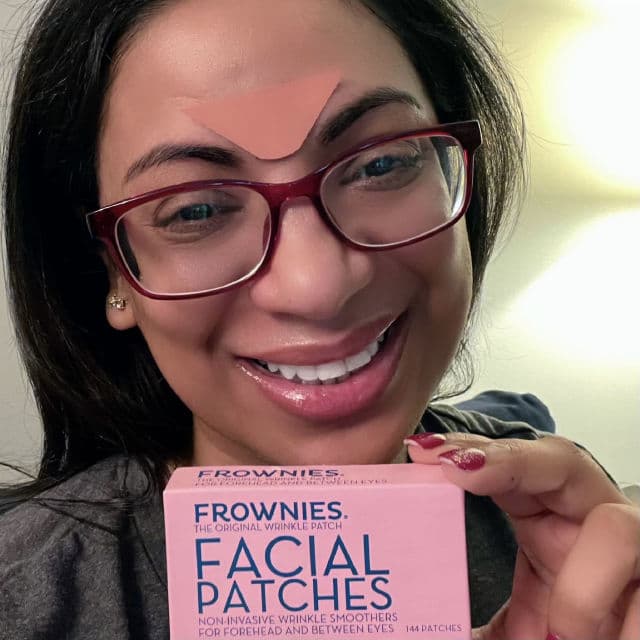 Frownies Wrinkle Patches for Forehead & Between Eyes review photo by IndiGirlReviews