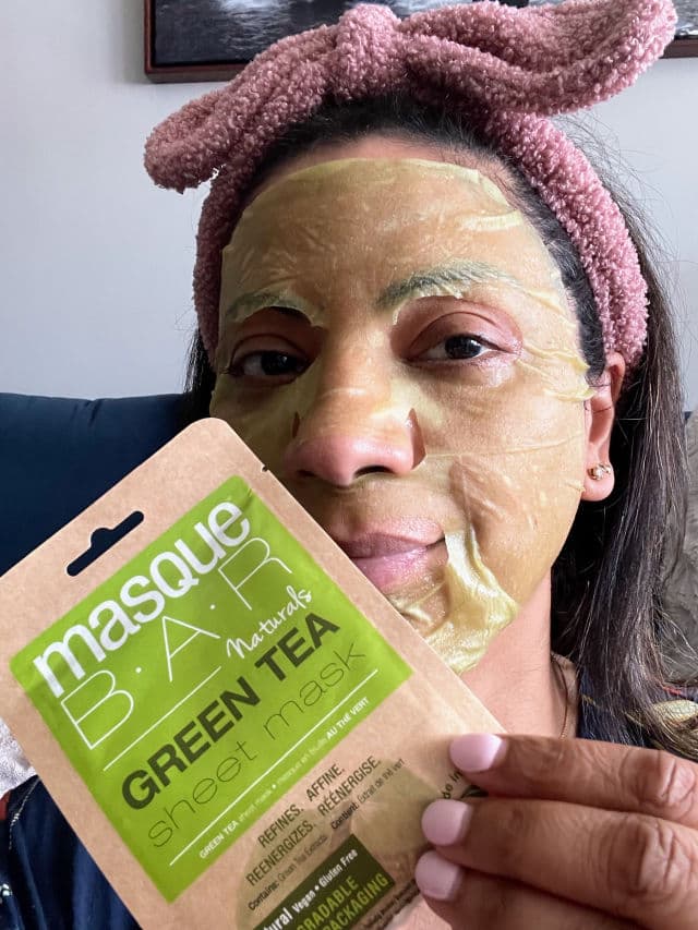 Masque Bar Naturals Green Tea Soothing Sheet Mask review photo by IndiGirlReviews