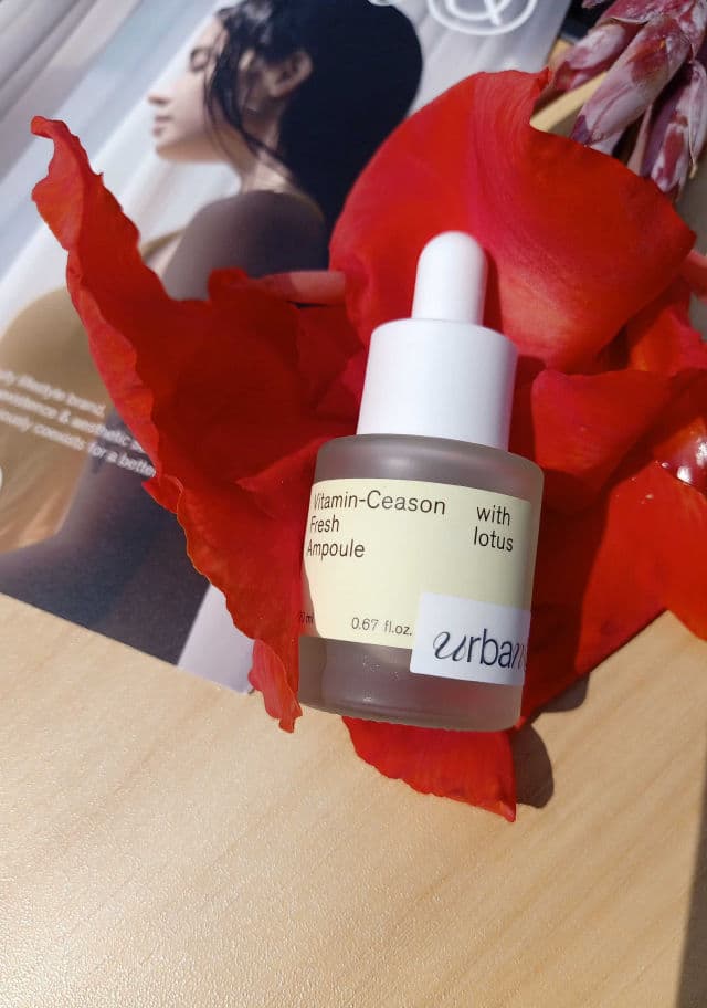 Urbanand Vitamin-Ceason Fresh Ampoule with Lotus review photo by gardenofeds