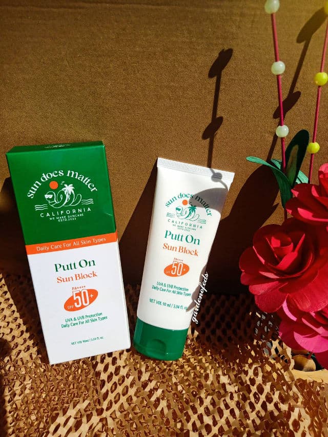 Sun Does Matter Putt On Sun Block SPF50+ PA++++ review photo by gardenofeds