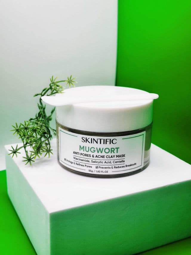 Skintific Mugwort Anti Pores & Acne Clay Mask review photo by mandystef