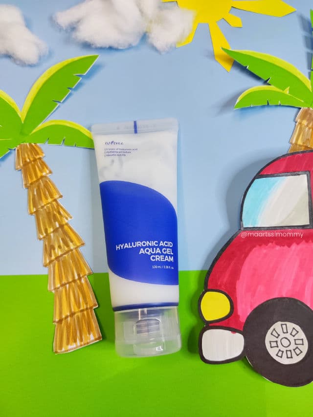 ISNTREE Hyaluronic Acid Aqua Gel Cream review photo by MaartsSiMommy