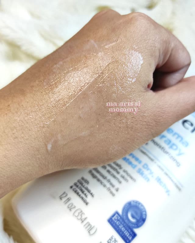 Aveeno Eczema Therapy Daily Moisturizing Cream With Colloidal Oat & Ceramide review photo by MaartsSiMommy