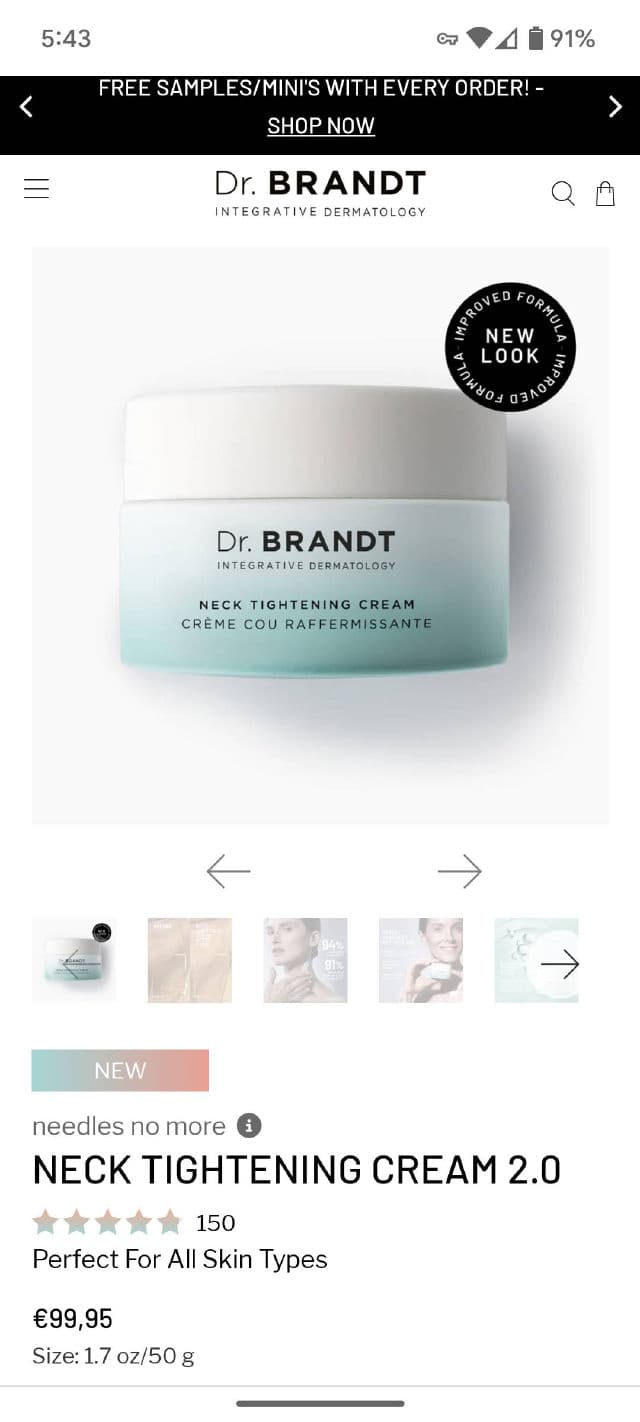 Dr. Brandt Needles No More Neck Sculpting Cream review photo by SandraG