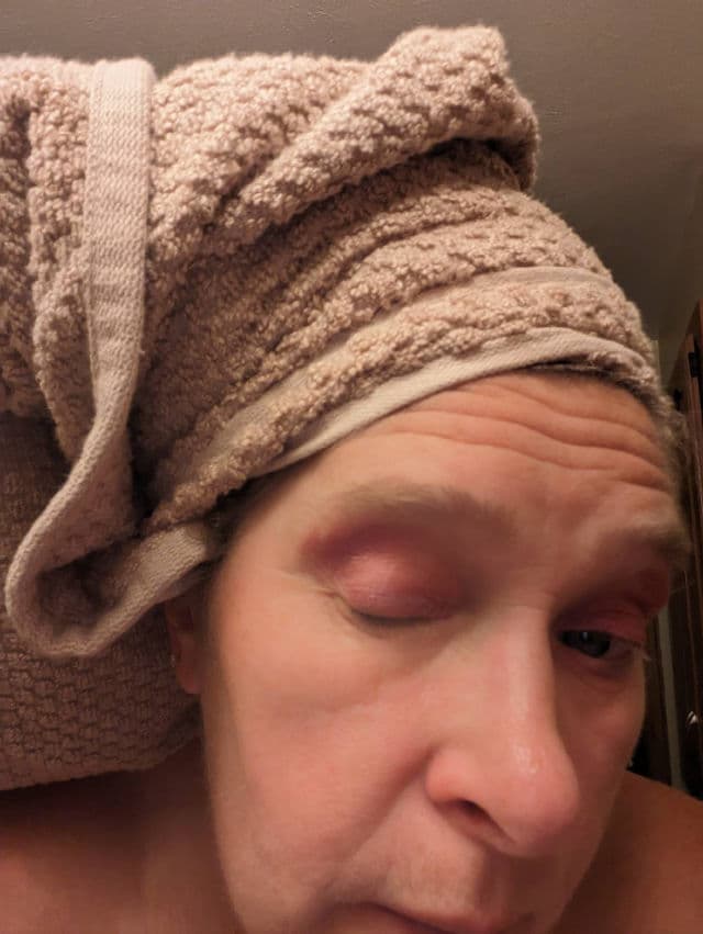 NOMAD Cosmetics Iceland Fire & Ice Intense Eyeshadow in Alfheim review photo by SandraG