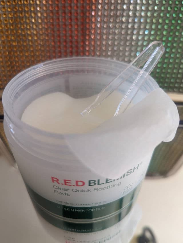 Red Blemish Clear Quick Soothing Pads product review