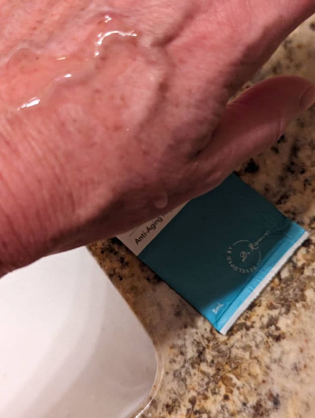 Riversol Anti-Aging Reparative Serum review photo by SandraG