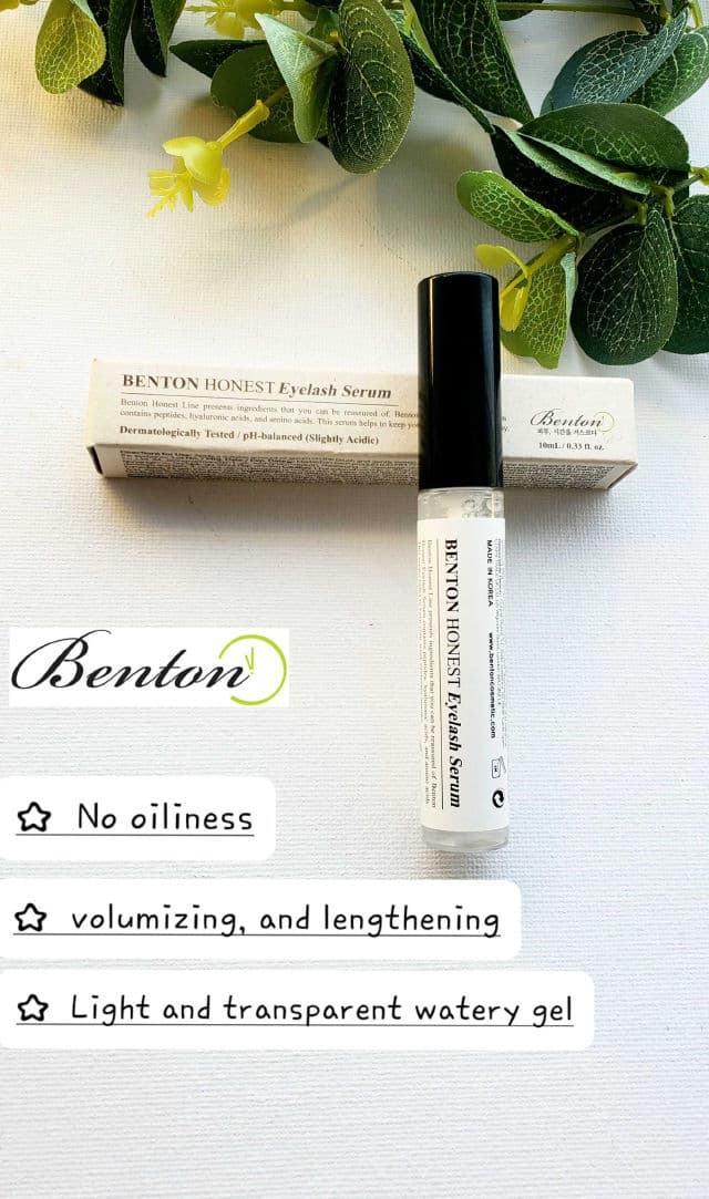 BENTON Honest Eyelash Serum review photo by skincare12