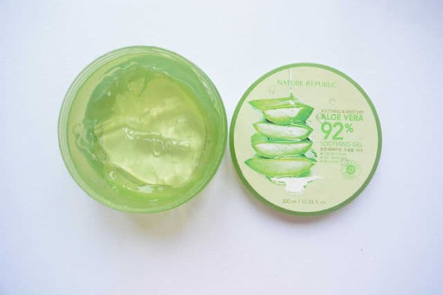 NATURE REPUBLIC Soothing & Moisture Aloe Vera 92% Soothing Gel review photo by skincare12