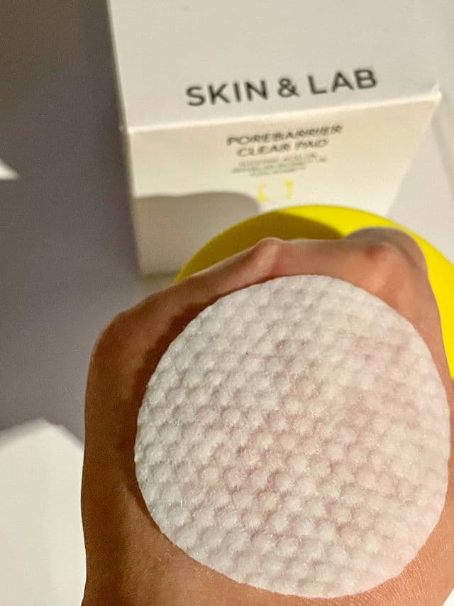 SKIN&LAB Porebarrier Clear Pad review photo by corycw