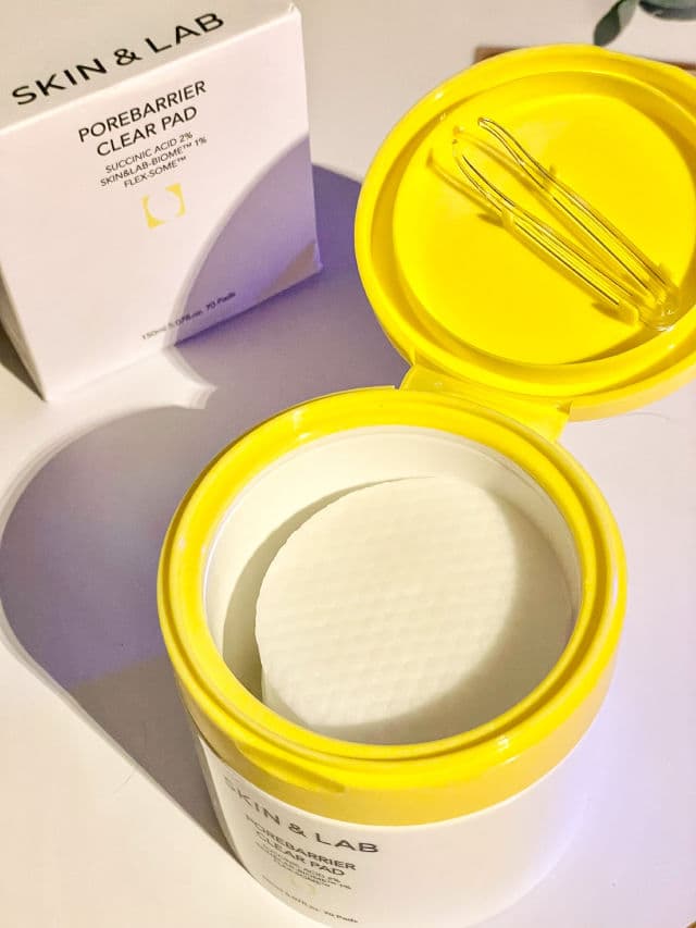 SKIN&LAB Porebarrier Clear Pad review photo by corycw