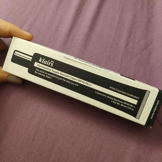 Dear, Klairs Illuminating Supple Blemish Cream SPF40 PA++ review photo by GlorifywithAditi