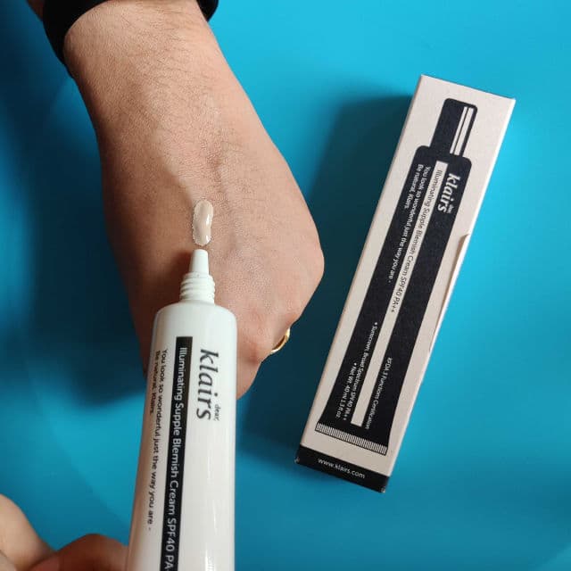 Dear, Klairs Illuminating Supple Blemish Cream SPF40 PA++ review photo by GlorifywithAditi