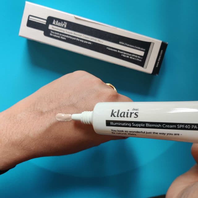 Dear, Klairs Illuminating Supple Blemish Cream SPF40 PA++ review photo by GlorifywithAditi