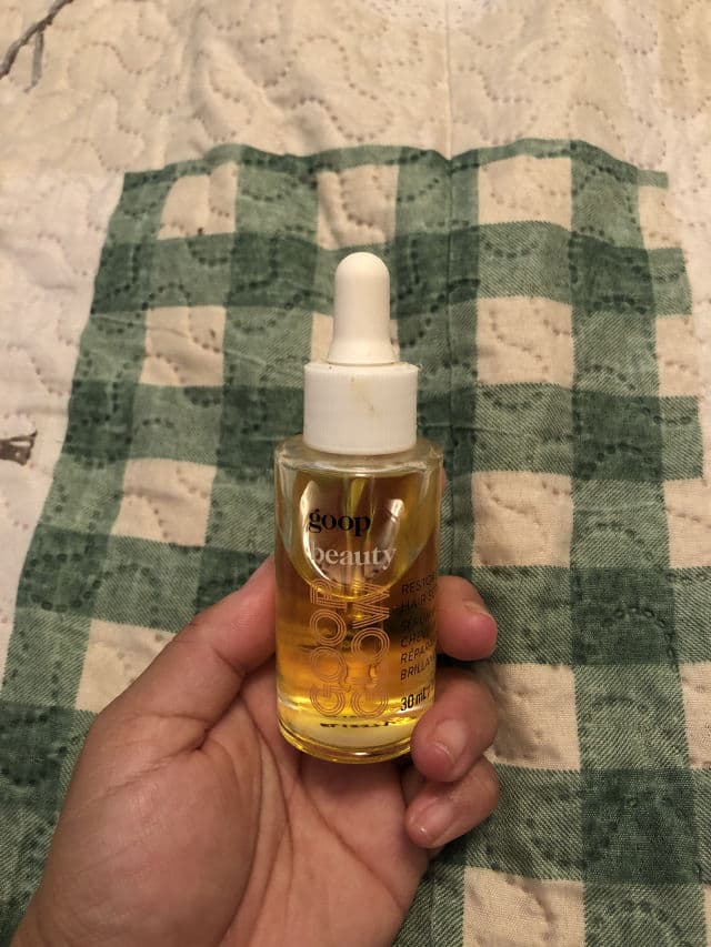 Goop GoopGlow Restore & Shine Hair Serum review photo by Pixiesnewlife