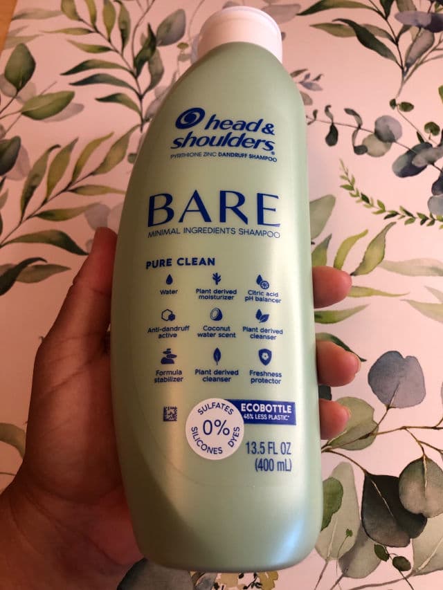 Head & Shoulders Bare Soothing Hydration Dandruff Shampoo review photo by Pixiesnewlife