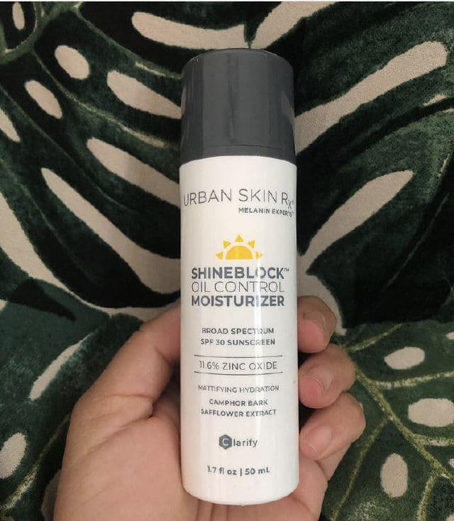 Urban Skin Rx ShineBlock Oil Control Moisturizer SPF 30 review photo by Pixiesnewlife