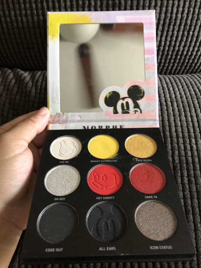 Morphe Mickey & Friends Truth Be Bold Artistry Palette review photo by Pixiesnewlife