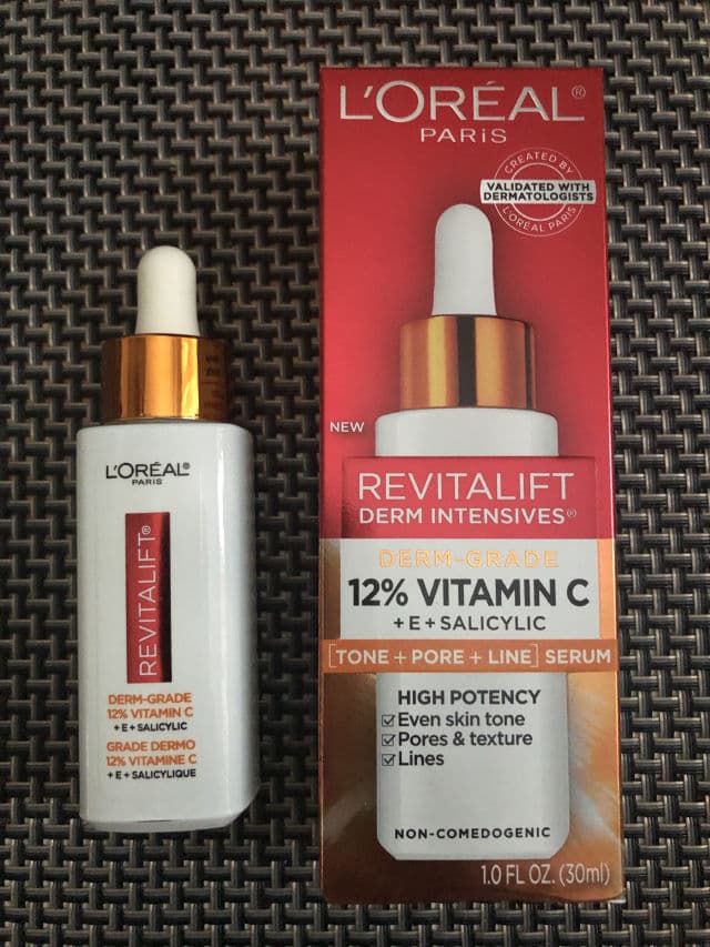 L'Oreal Paris Derm-Grade 12% Vitamin C + E + Salicylic Serum review photo by Pixiesnewlife