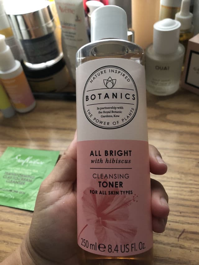 Botanics All Bright Cleansing Toner review photo by Pixiesnewlife