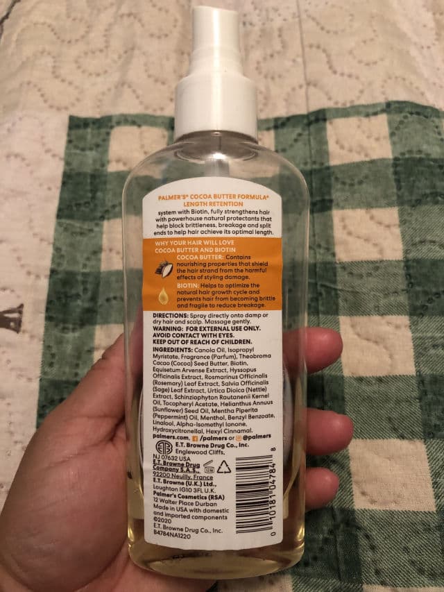 Length Retention Hair & Scalp Oil product review