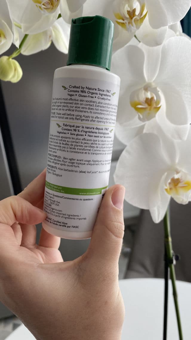 Aubrey Organics Pure Aloe Vera review photo by ohohbeauty