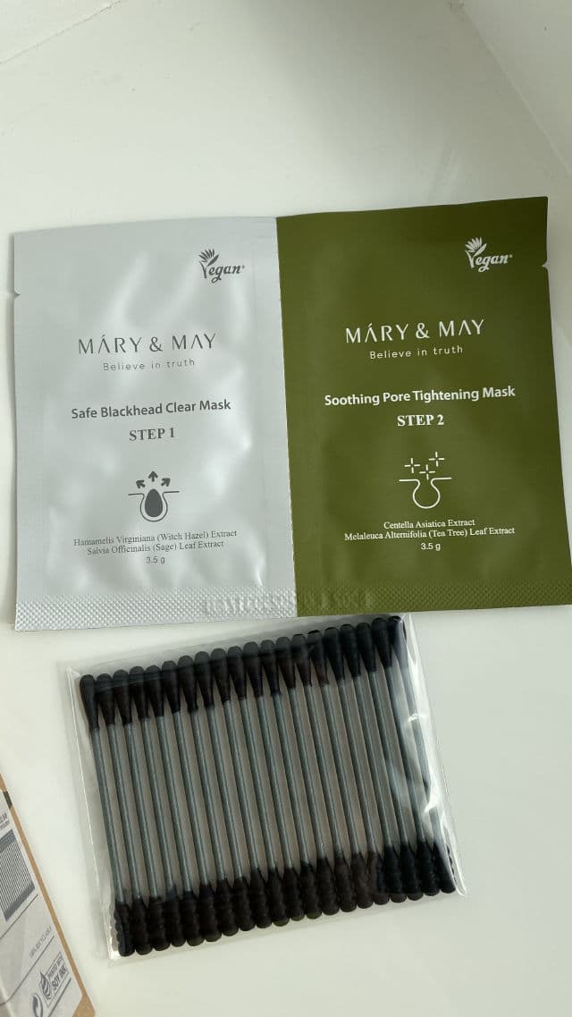 Mary&May Daily Safe Black Head Clear Nose Mask (Step 2) review photo by ohohbeauty