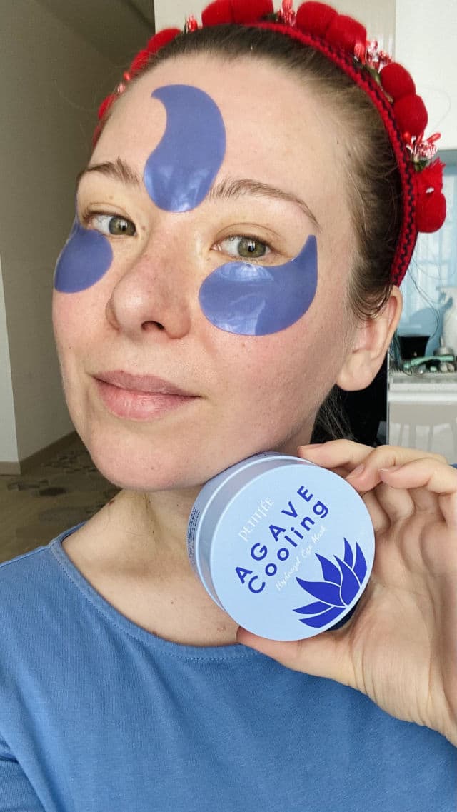Petitfee Agave Cooling Hydrogel Eye Mask review photo by ohohbeauty