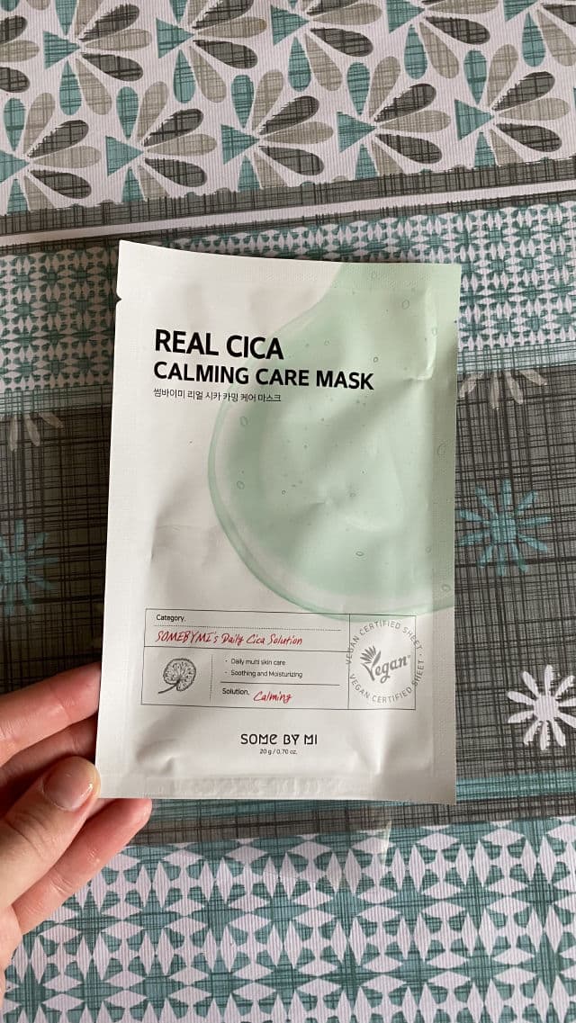 Some By Mi Real Cica Calming Care Mask review photo by ohohbeauty