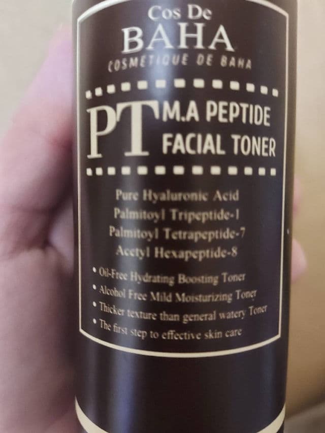 Cos de Baha Peptide Toner W Matrixyl 3000 & Argireline review photo by Brandi84