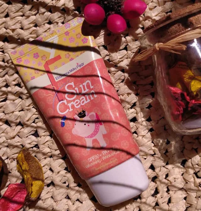 ELIZAVECCA Milky Piggy Sun Cream SPF50+ PA+++ review photo by fouzia