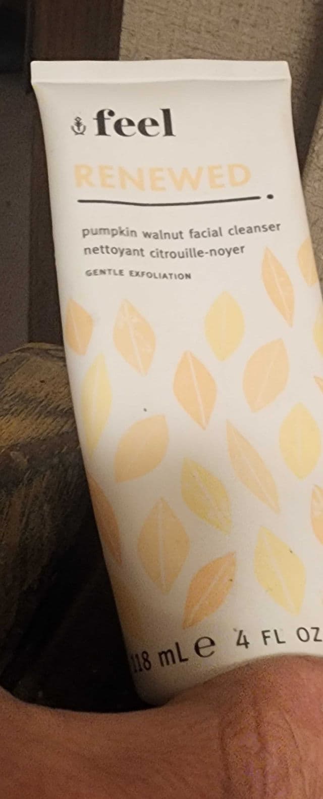 Feel Renewed Pumpkin Walnut Facial Cleanser review photo by Rosie84