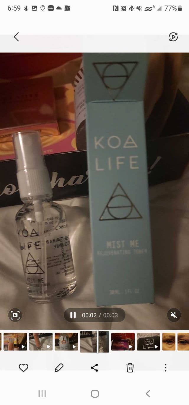 Koa Life Mist Me Rejuvenation Toner review photo by Rosie84