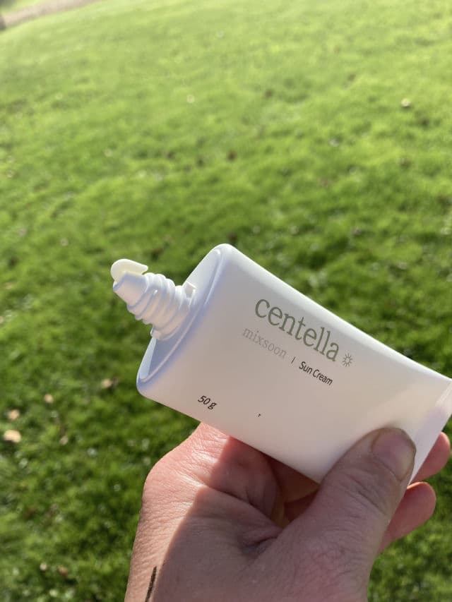 MIXSOON Centella Asiatica Sun Cream SPF 50+ PA++++  review photo by igotthatvibe