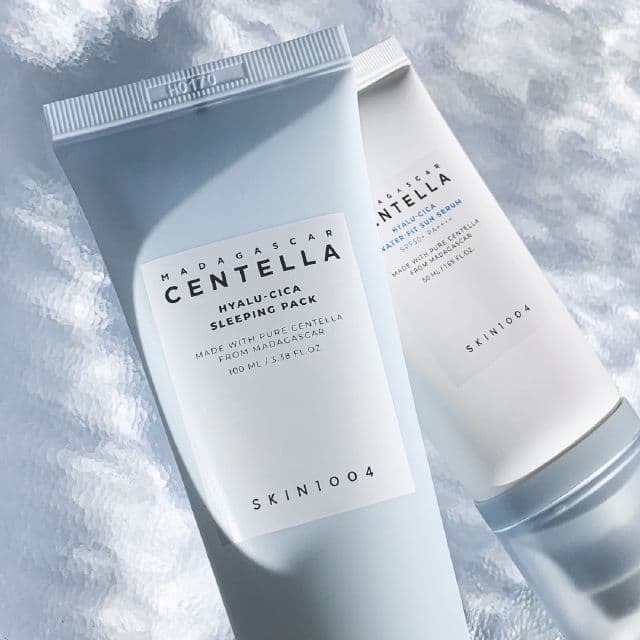 SKIN1004 Madagascar Centella Hyalu-Cica Water-Fit Sun Serum SPF50+ PA++++ review photo by capturesbycamryn