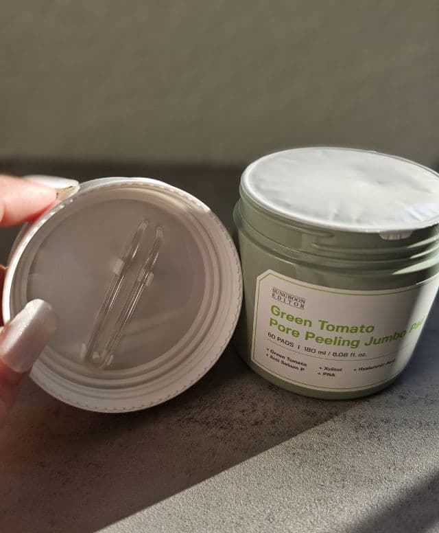 Sungboon Editor Green Tomato Pore Peeling Jumbo Pad review photo by Janina2014