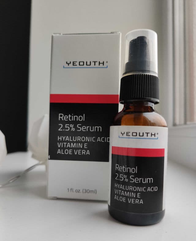 YEOUTH Retinol 2.5% Serum review photo by Alona