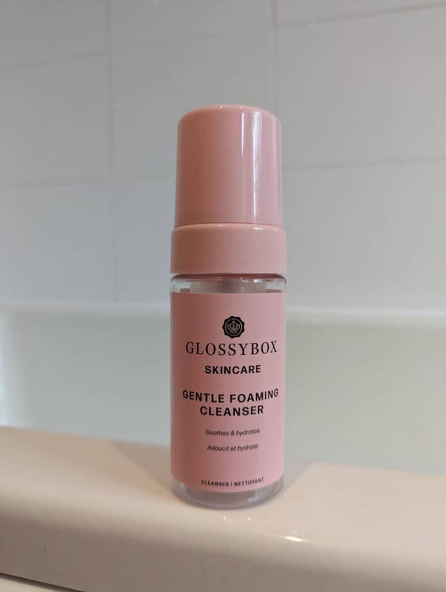 Glossybox Gentle Foaming Cleanser review photo by AllyOlly