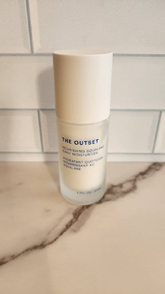 THE OUTSET Nourishing Squalane Daily Moisturizer review photo by Sindamiller